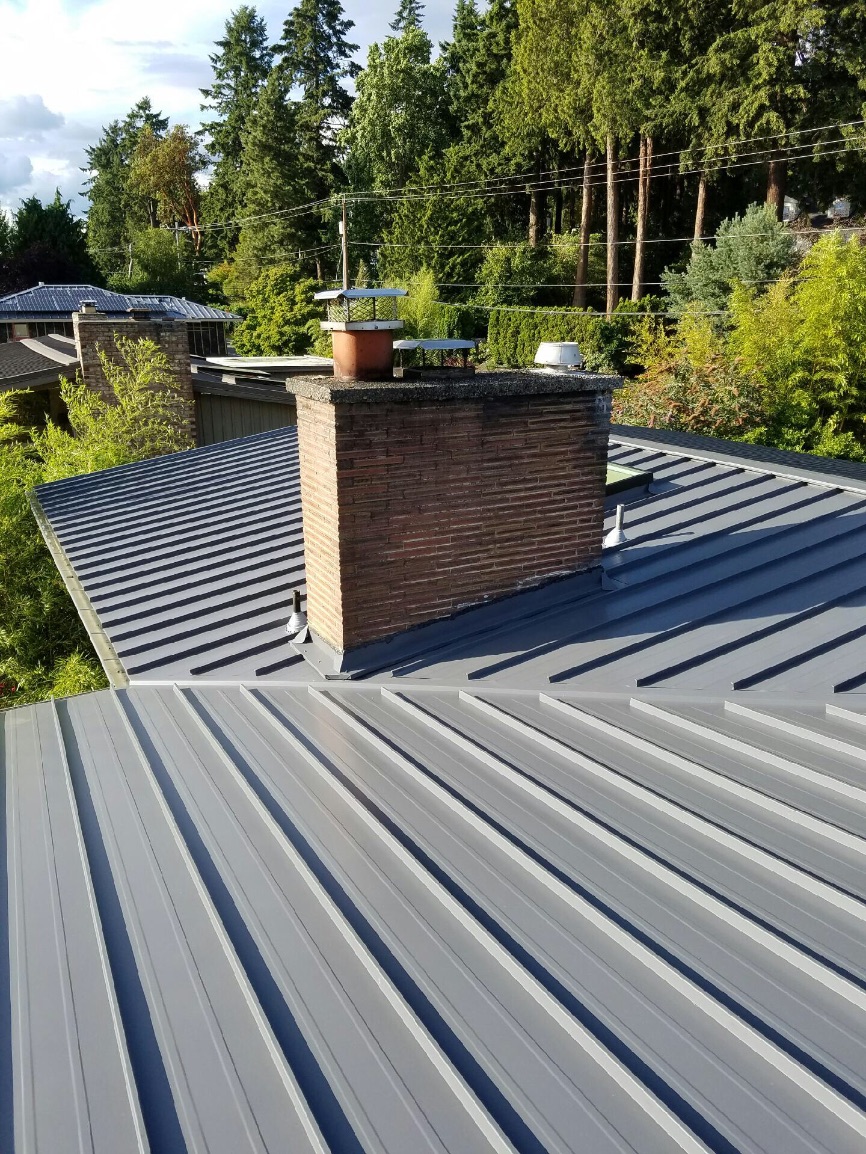 Kirkland Standing Seam Metal Roof Pinnacle Roofing Professionals Llc
