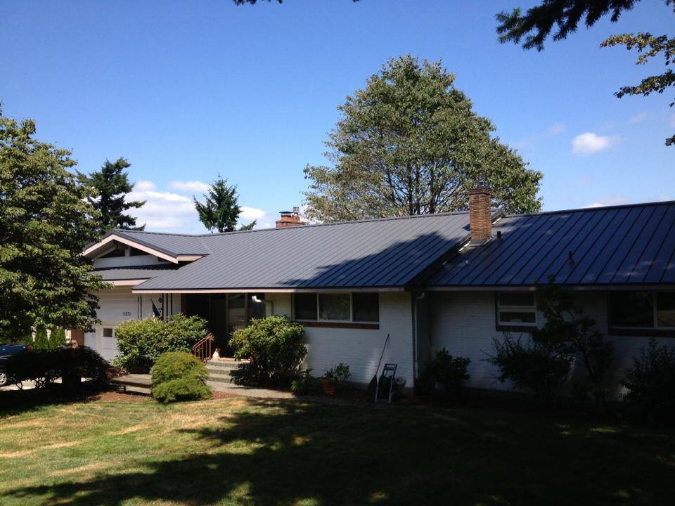 Standing-seam-metal-roof