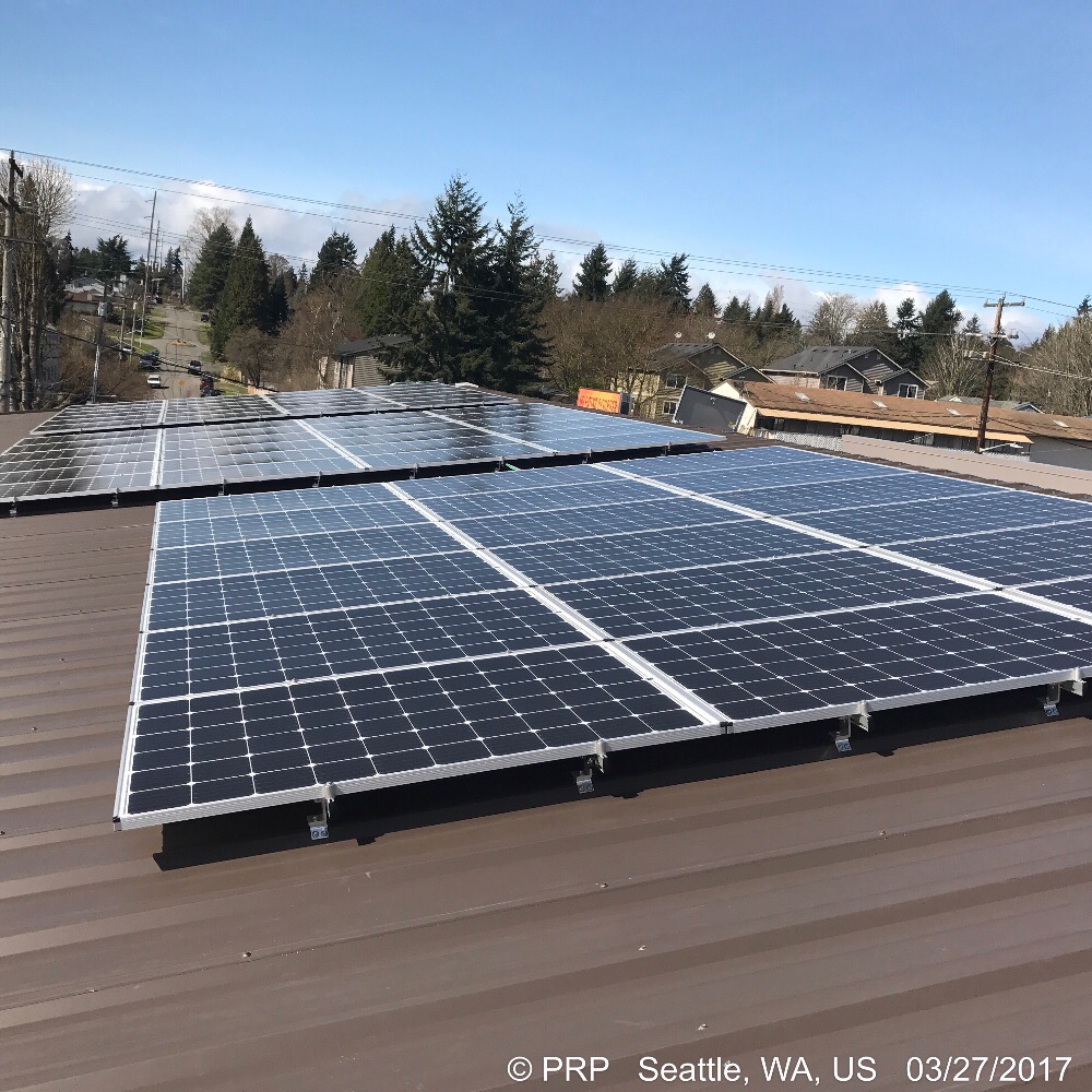 North Seattle Commercial Solar Project Pinnacle Roofing Professionals